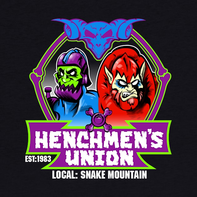 Henchmen's Union: Snake Mountain by mannycartoon